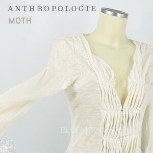 ANTHROPOLOGIE MOTH Lightweight Cardigan Blouse M